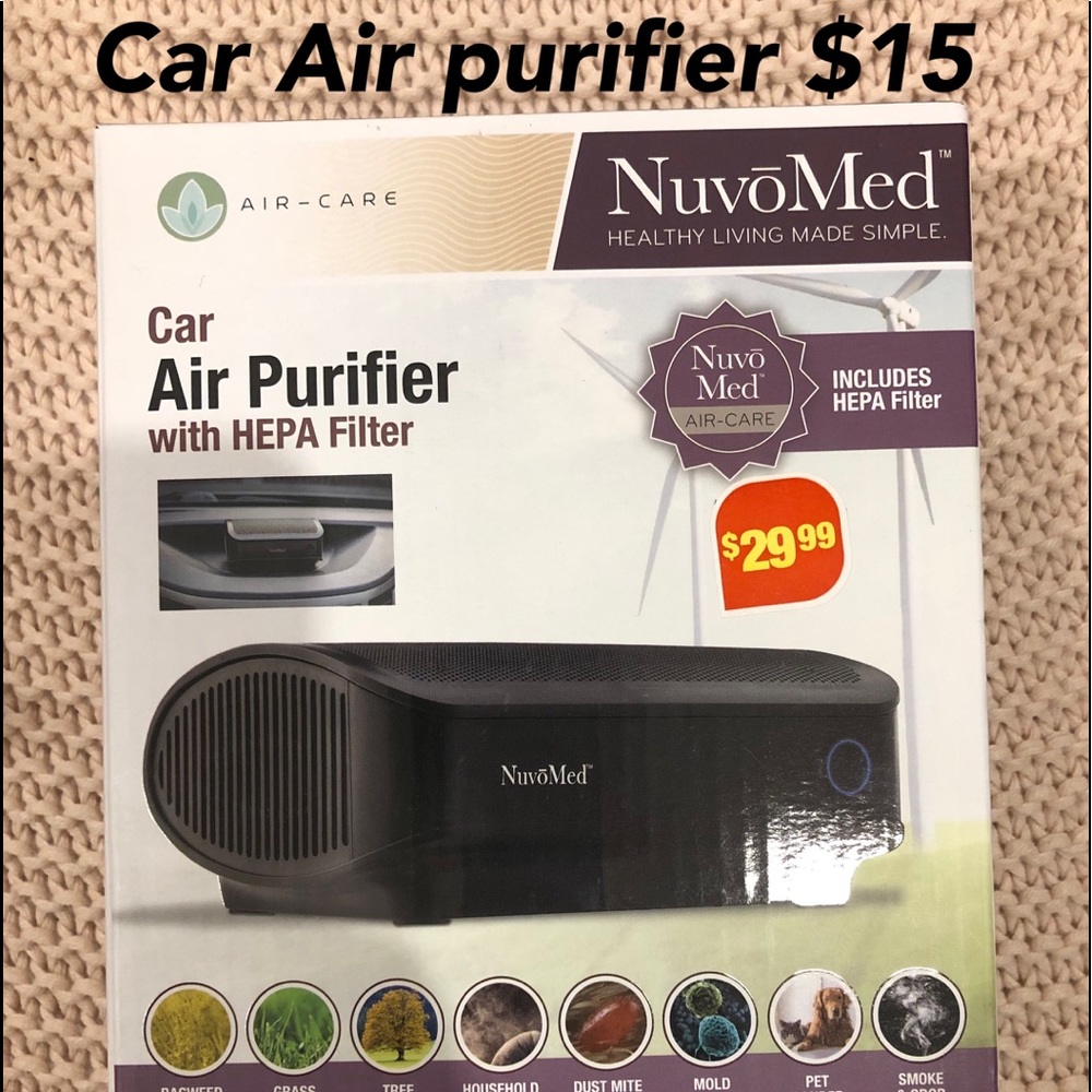 Car air purifier $15